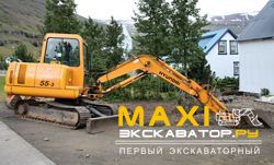 Мини-экскаваторы гусеничные Hyundai ROBEX 55-3