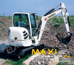 Мини-экскаваторы гусеничные Terex-Schaeff TC37 (HR 3.7)