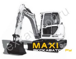 Мини-экскаваторы гусеничные Terex-Schaeff TC50 (HR 5.0)