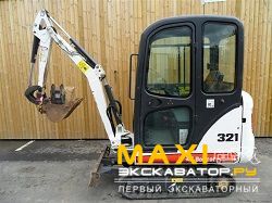 Мини-экскаваторы гусеничные Bobcat 321