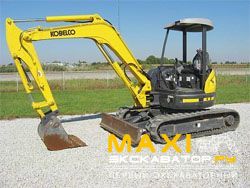 Мини-экскаваторы гусеничные Kobelco SK50SR-3