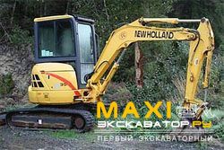 Мини-экскаваторы гусеничные New Holland EC35SR