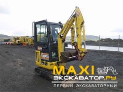 Мини-экскаваторы гусеничные Komatsu PC16R-2