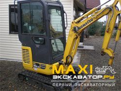 Мини-экскаваторы гусеничные Komatsu PC16R-2HS