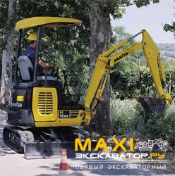 Мини-экскаваторы гусеничные Komatsu PC18MR-2