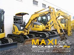 Мини-экскаваторы гусеничные Komatsu PC35MRX-2