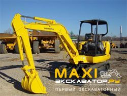 Мини-экскаваторы гусеничные Komatsu PC35R