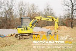 Мини-экскаваторы гусеничные Komatsu PC58SF-1