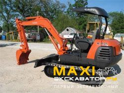Мини-экскаваторы гусеничные Kubota K035