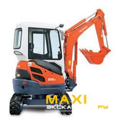Мини-экскаваторы гусеничные Kubota U20