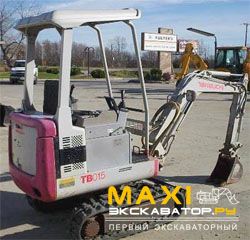 Мини-экскаваторы гусеничные Takeuchi TB 015