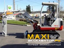Мини-экскаваторы гусеничные Takeuchi TB 125R