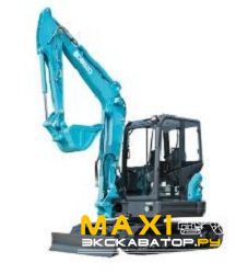 Мини-экскаваторы гусеничные Kobelko SK55SRX(Cab)