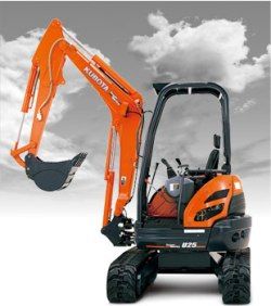 Мини-экскаваторы гусеничные Kubota U25S