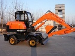 Мини-экскаваторы колесные ShenWa SW60-8