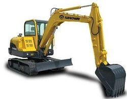 Мини-экскаваторы гусеничные Sinoway SWE60