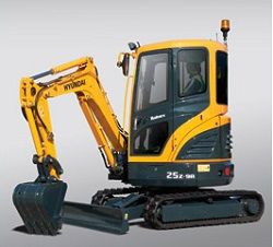 Мини-экскаваторы гусеничные Hyundai R25Z-9A
