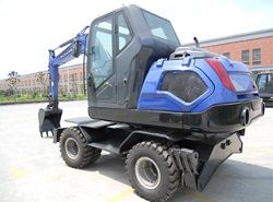 Мини-экскаваторы колесные Rogone WE75Q48