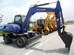 Мини-экскаваторы колесные Rogone WE85Q4