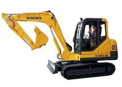 Мини-экскаваторы гусеничные Wolwa DLS860-8B