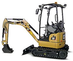 Мини-экскаваторы гусеничные Caterpillar 301.7D CR