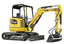 Мини-экскаваторы гусеничные Caterpillar 302.7D CR