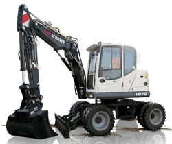 Мини-экскаваторы колесные Schaeff TW 75