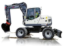 Мини-экскаваторы колесные Schaeff TW 110
