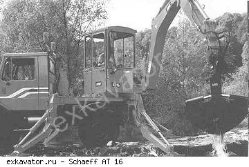 Экскаваторы-планировщики Schaeff AT 16