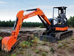 Мини-экскаваторы гусеничные Hitachi ZX55U-5A