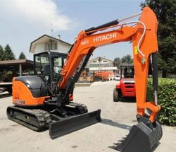 Мини-экскаваторы гусеничные Hitachi ZX65USB-5A