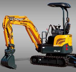 Мини-экскаваторы гусеничные Hyundai R17Z-9