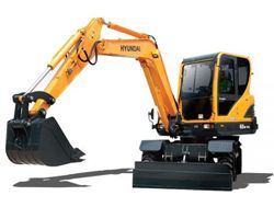 Мини-экскаваторы колесные Hyundai R60W-9S