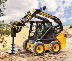 Мини-погрузчики с бортовым поворотом New Holland L218