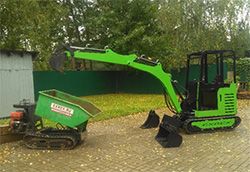 Мини-экскаваторы гусеничные EXREX 1200