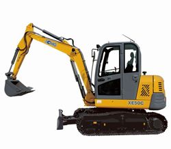 Мини-экскаваторы гусеничные XCMG XE50С