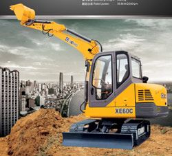 Мини-экскаваторы гусеничные XCMG XE60СА