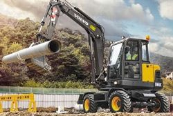 Мини-экскаваторы колесные Volvo EW 60C