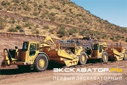 Скреперы Caterpillar 637E Series II