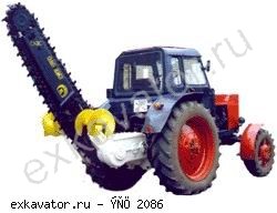Траншеекопатели Копейский МЗ ЭТЦ-2086