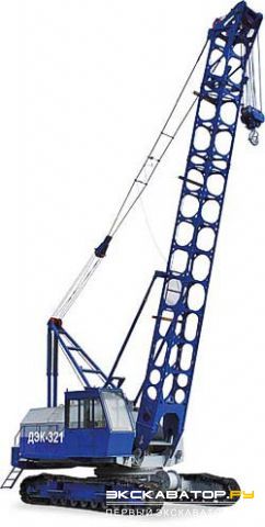 Гусеничные краны Челябинец ДЭК-321