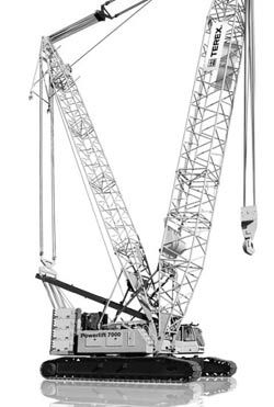 Гусеничные краны Demag Powerlift 7000
