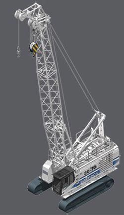 Гусеничные краны Soilmec SC-70