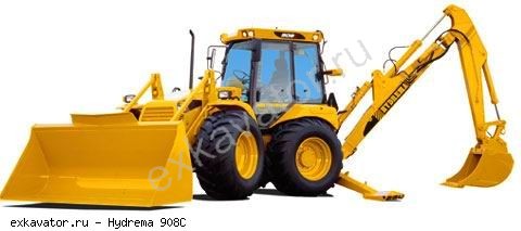 Экскаваторы-погрузчики Hydrema 908C