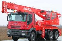 Автокраны CKD AD 20 IVECO