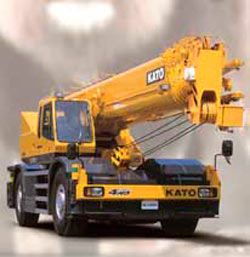 Кран на короткобазовом шасси Kato SL-650R