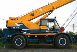 Кран на короткобазовом шасси Kobelco RK450