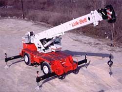 Кран на короткобазовом шасси Link-Belt RTC-8030