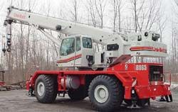 Кран на короткобазовом шасси Link-Belt RTC-8065