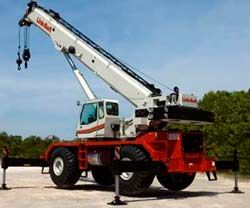 Кран на короткобазовом шасси Link-Belt RTC-8080